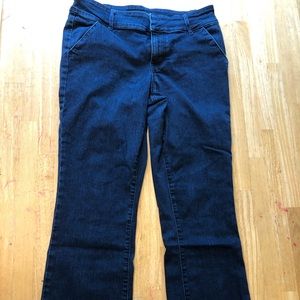 Jean dress pants